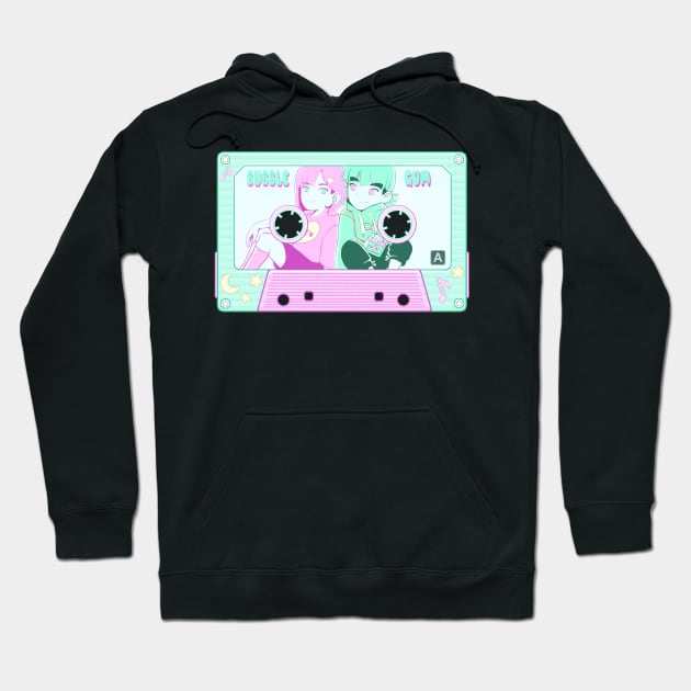 Bubblegum Cassette Hoodie by SaintBree